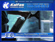 Tablet Screenshot of kalfasservices.com